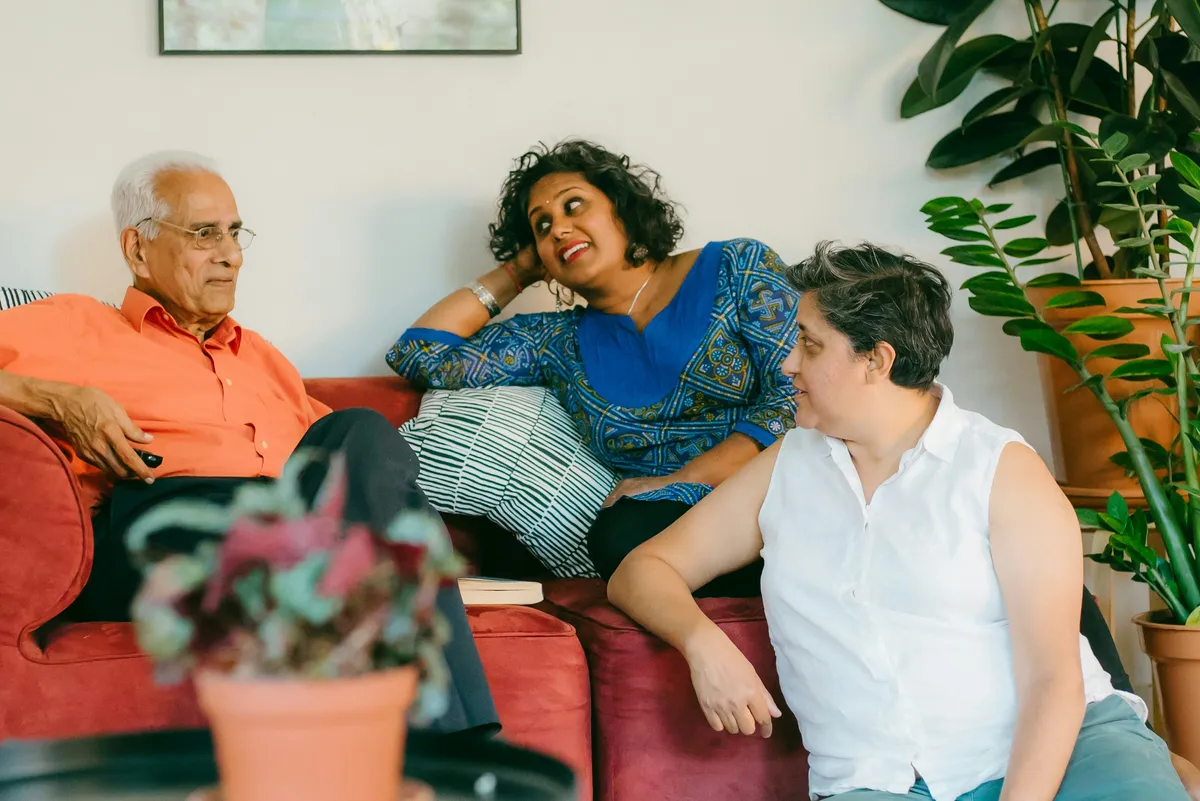 Individuals enjoying group activities in supportive living